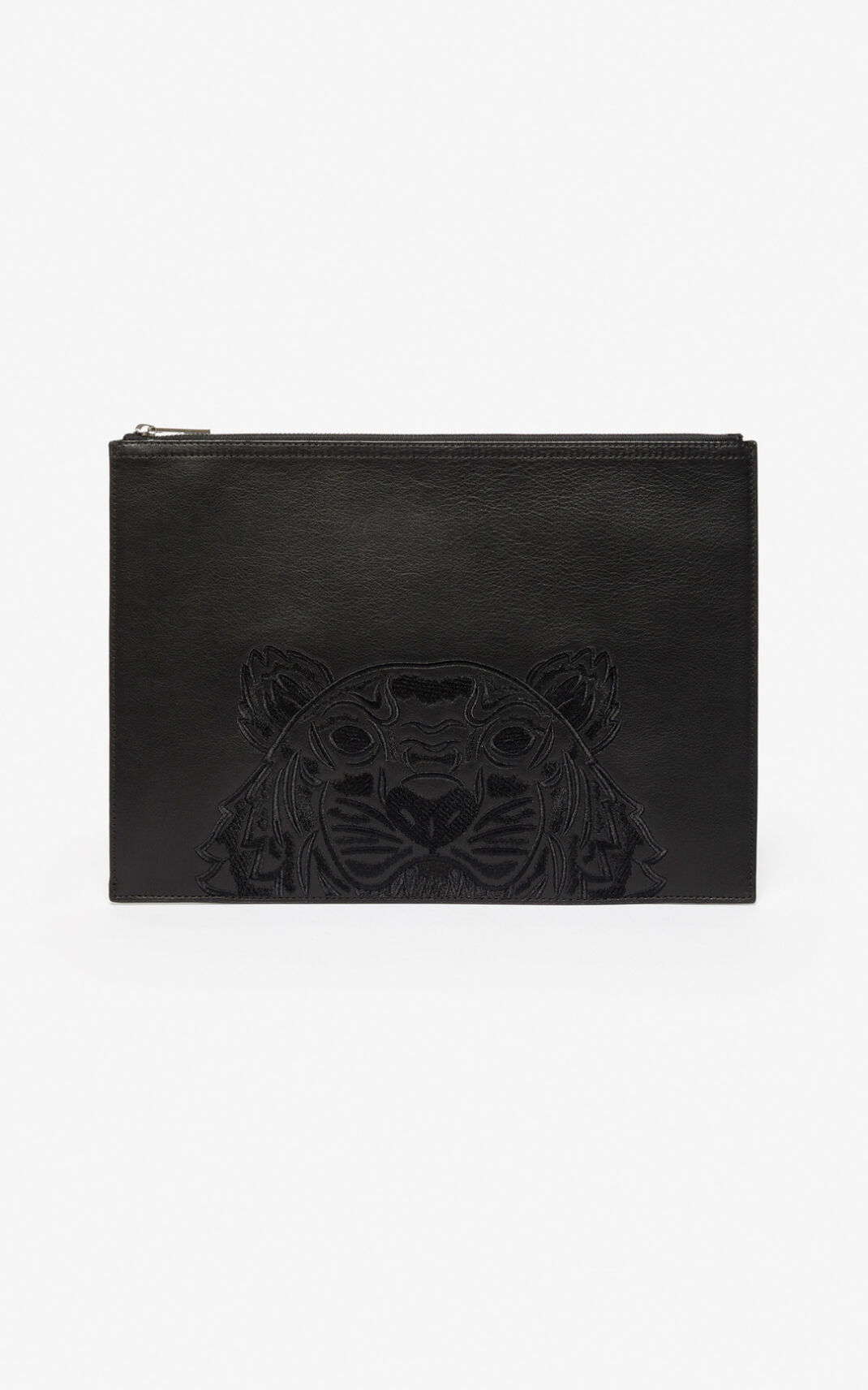 Kenzo Tiger briefcase τσάντα συμπλέκτη γυναικεια μαυρα | GR009314